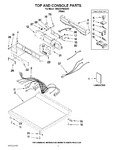 Diagram for 01 - Top And Console Parts