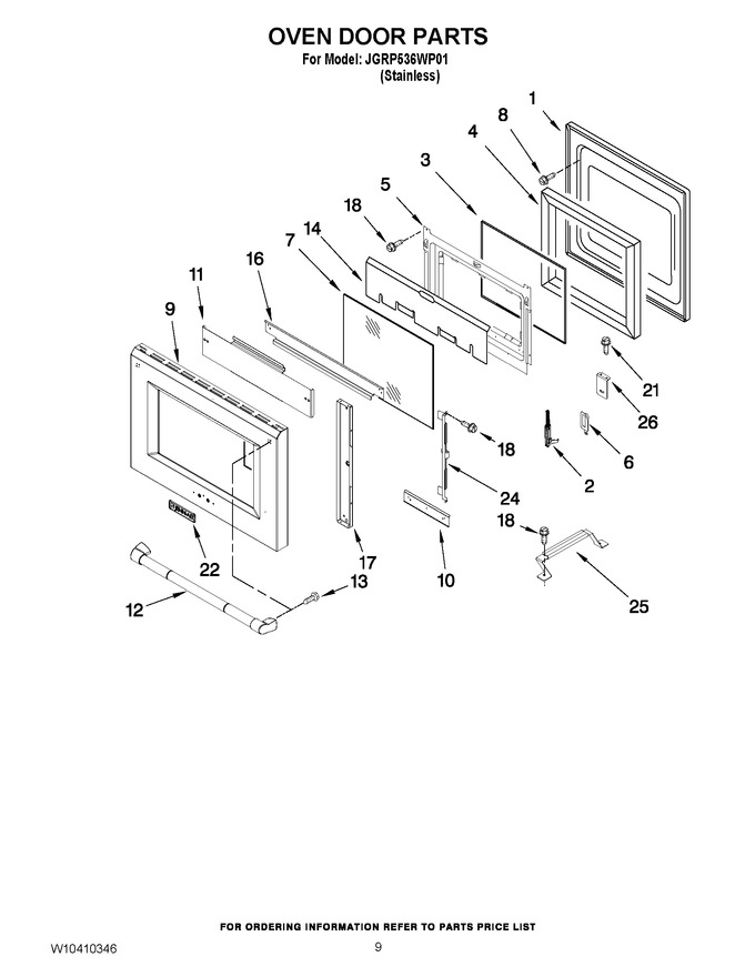 Diagram for JGRP536WP01