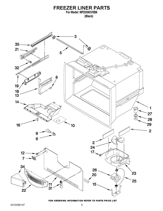 Diagram for MFD2562VEB6