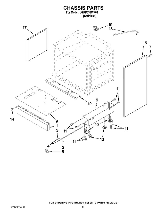 Diagram for JGRP536WP01