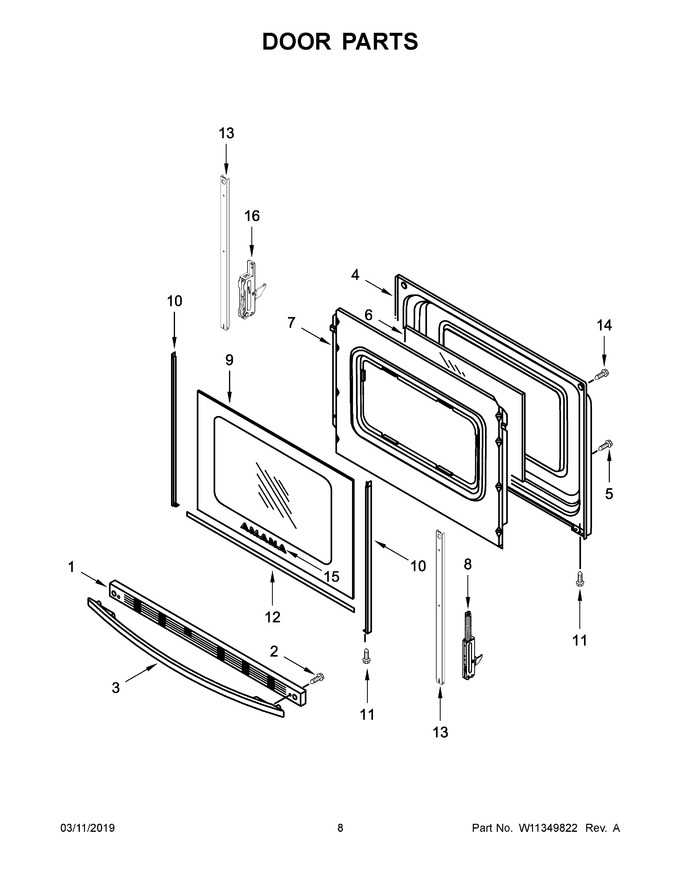 Diagram for YAER6303MFW2