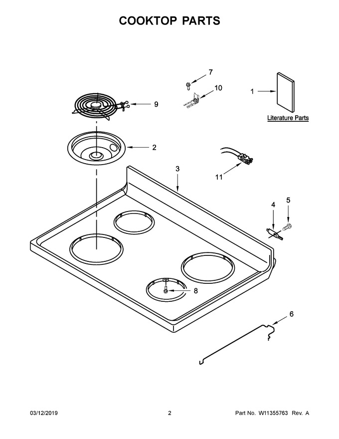 Diagram for YACR4503SFW3