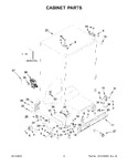 Diagram for 02 - Cabinet Parts