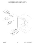 Diagram for 03 - Refrigerator Liner Parts