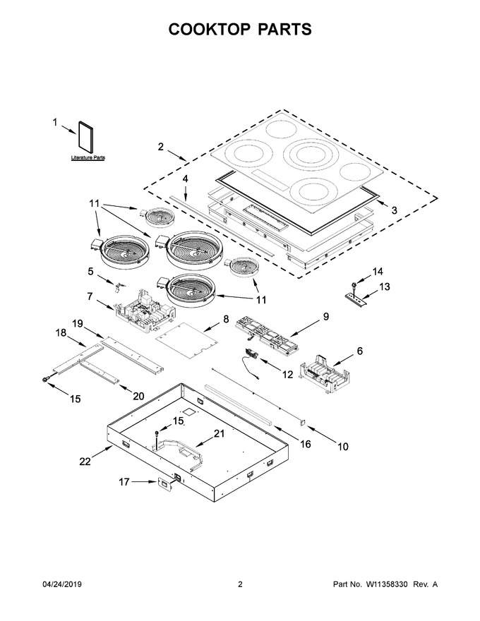 Diagram for JEC4536HB01