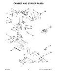 Diagram for 05 - Cabinet And Stirrer Parts