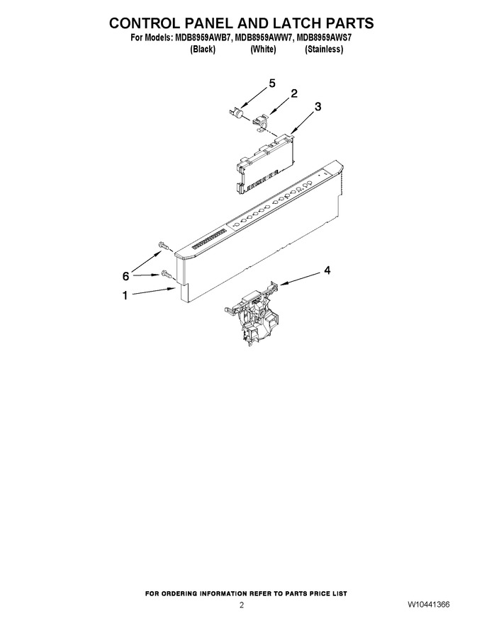 Diagram for MDB8959AWS7