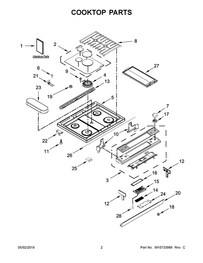 Diagram for JGS1450DB0
