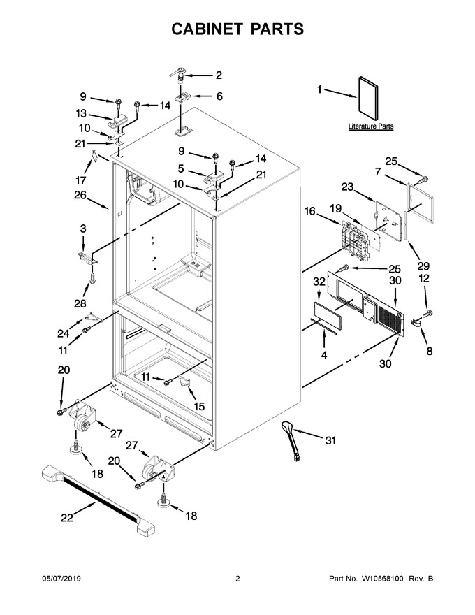 Diagram for MFI2269VEQ7