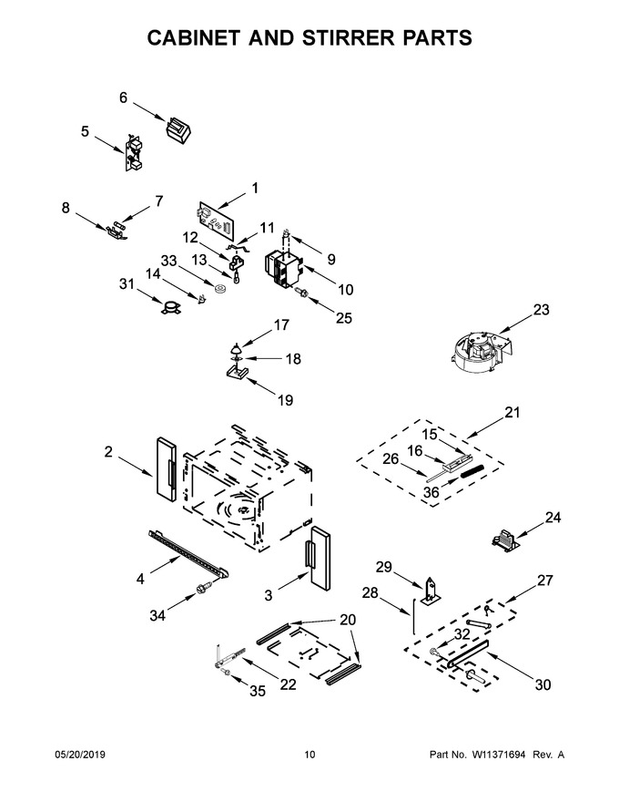 Diagram for MMW9730FZ05
