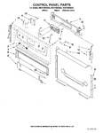 Diagram for 02 - Control Panel Parts