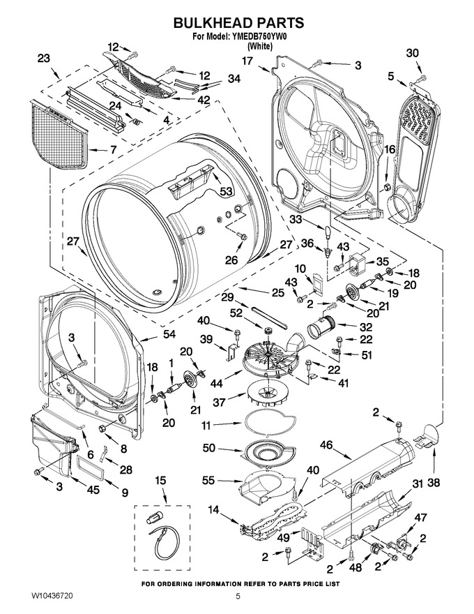 Diagram for YMEDB750YW0