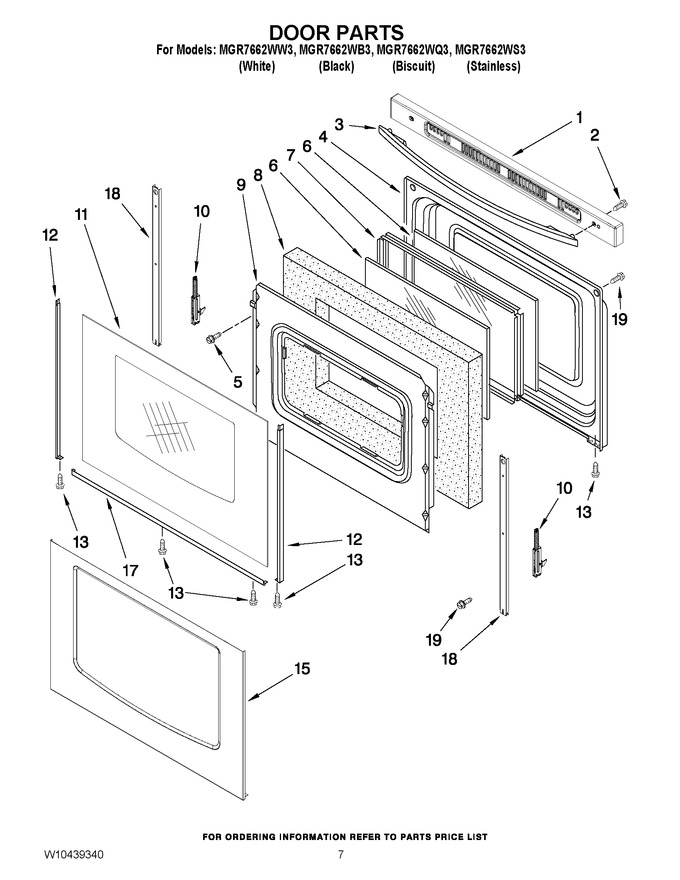 Diagram for MGR7662WQ3