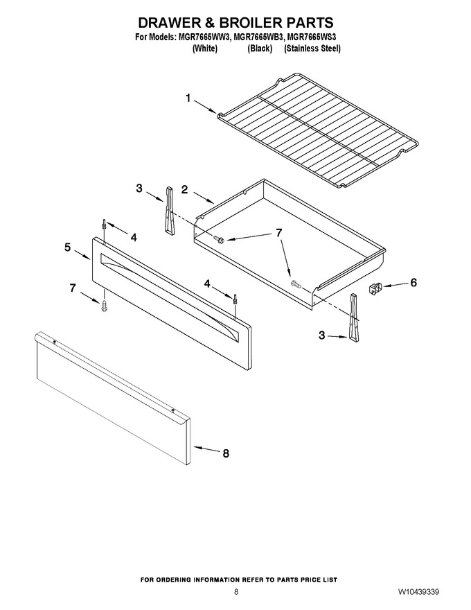 Diagram for MGR7665WW3