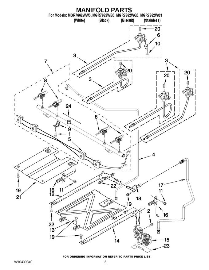 Diagram for MGR7662WS3