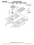 Diagram for 01 - Cooktop Parts
