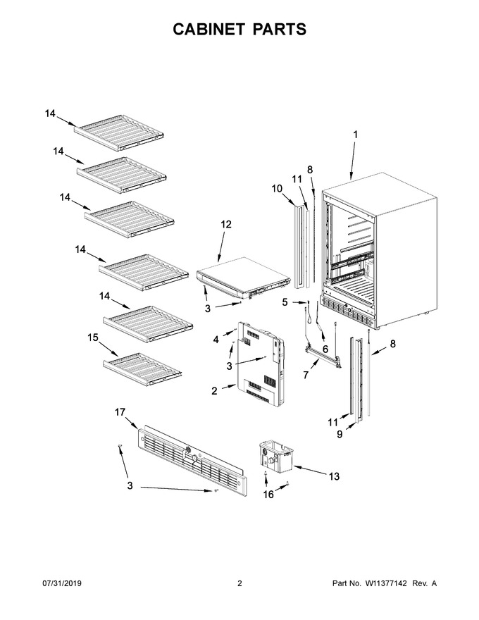 Diagram for JUWFL242HX00