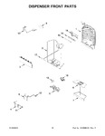 Diagram for 09 - Dispenser Front Parts