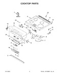 Diagram for 02 - Cooktop Parts