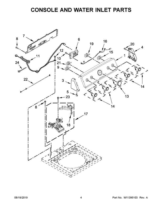 Diagram for MVWC565FW2