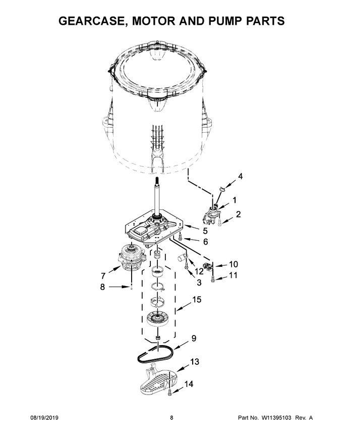 Diagram for MVWC565FW2