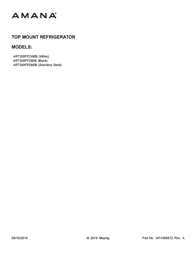 Diagram for ART308FFDB06