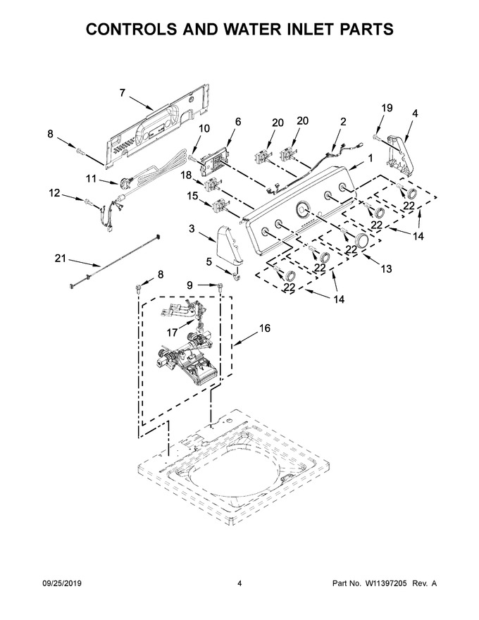 Diagram for 4KMVWC430JW0