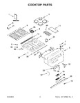 Diagram for 02 - Cooktop Parts