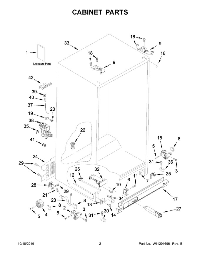 Diagram for ASI2575GRW00