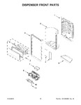 Diagram for 09 - Dispenser Front Parts