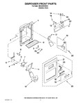 Diagram for 07 - Dispenser Front Parts