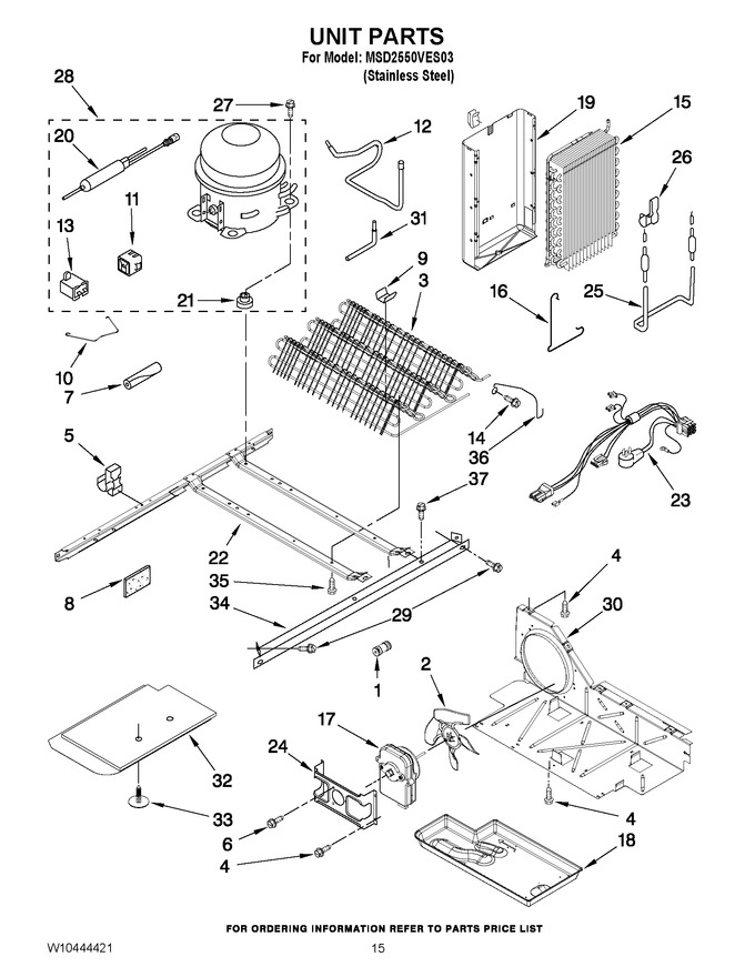 Diagram for MSD2550VES03
