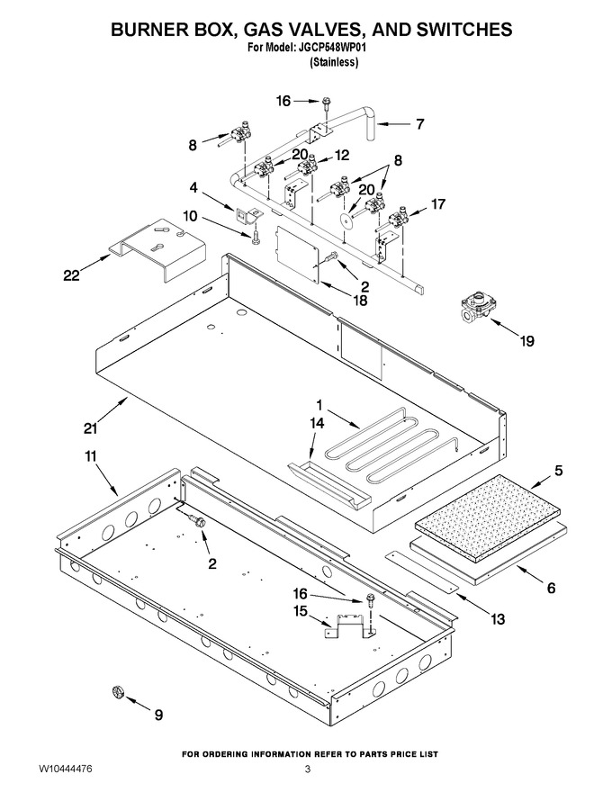Diagram for JGCP548WP01