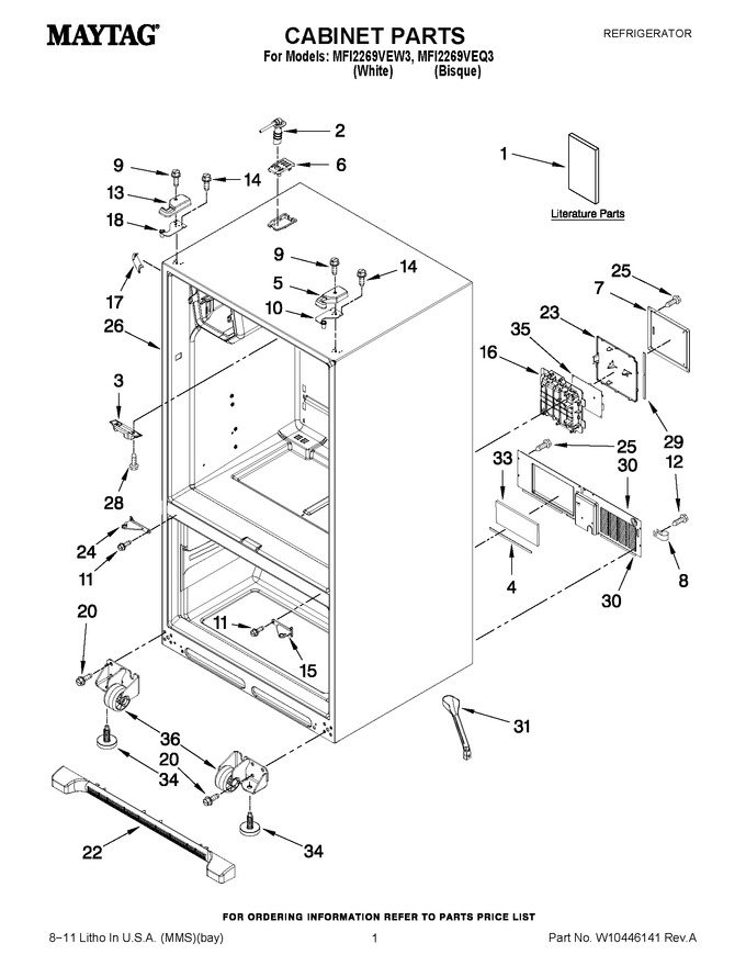 Diagram for MFI2269VEQ3