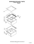 Diagram for 03 - Refrigerator Shelf Parts