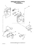 Diagram for 08 - Dispenser Front Parts