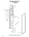Diagram for 06 - Freezer Door Parts