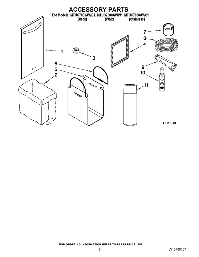 Diagram for MTUC7000AWS1