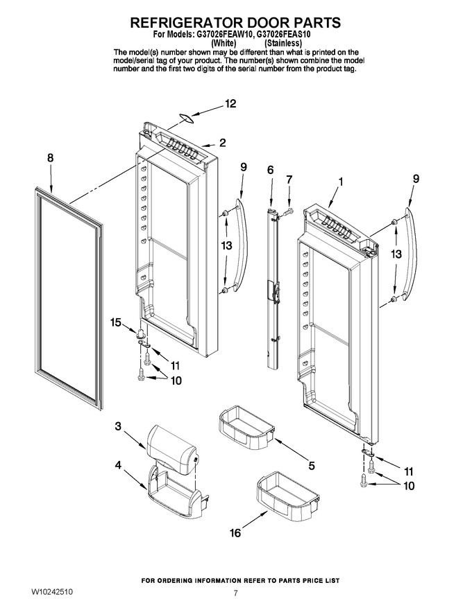 Diagram for G37026FEAW10