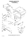 Diagram for 06 - Freezer Liner Parts