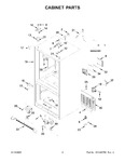 Diagram for 02 - Cabinet Parts