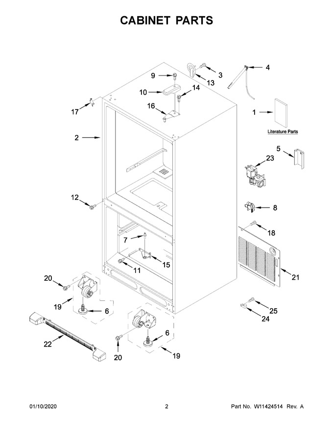 Diagram for MBF2258FEZ04