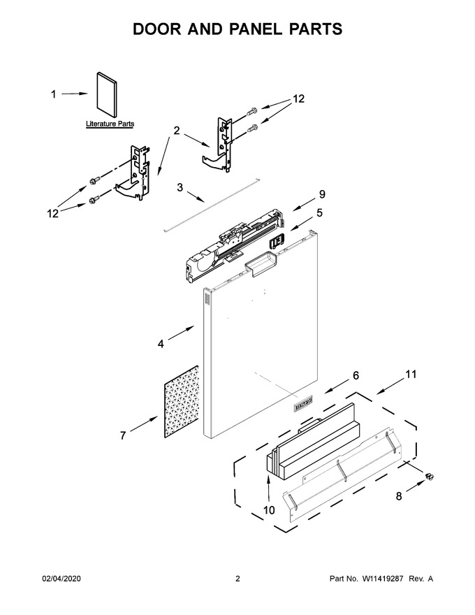 Diagram for MDB4949SHZ1