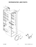 Diagram for 03 - Refrigerator Liner Parts