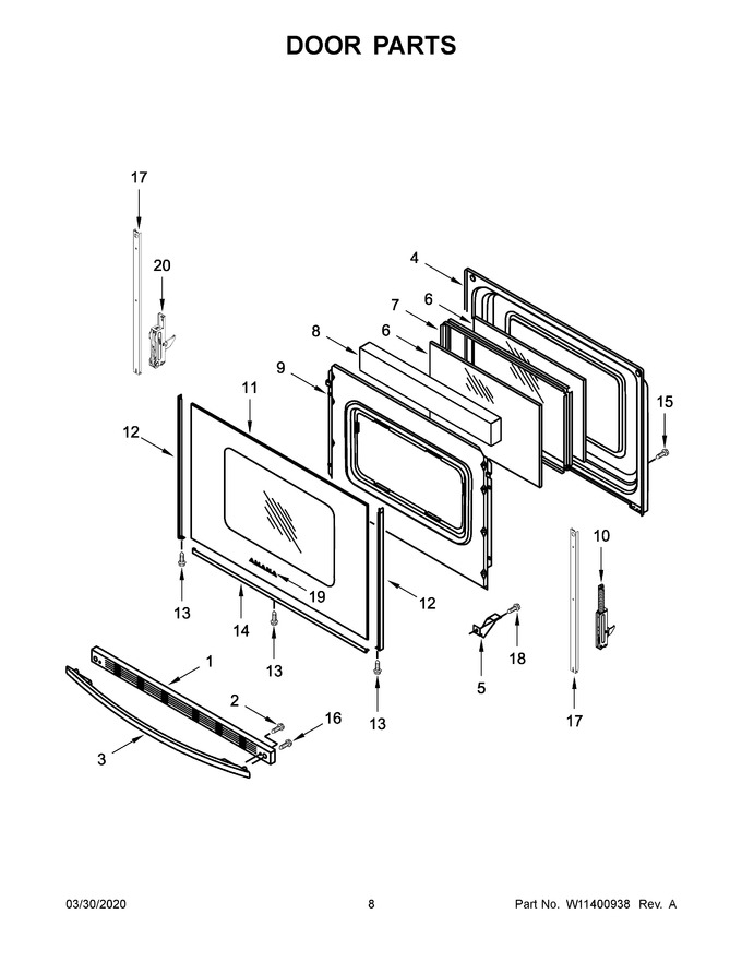 Diagram for YACR4503SFW5