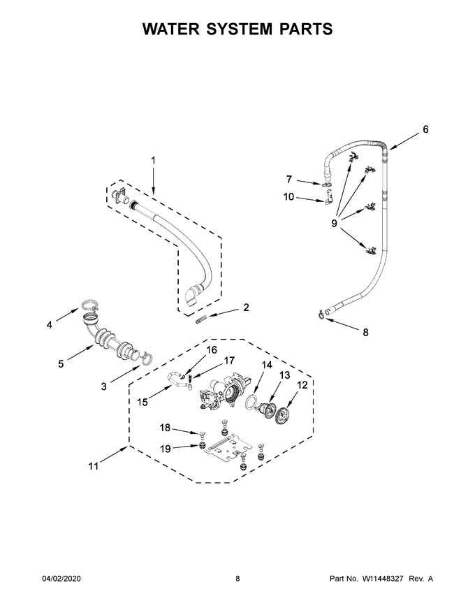 Diagram for NFW5800HW1