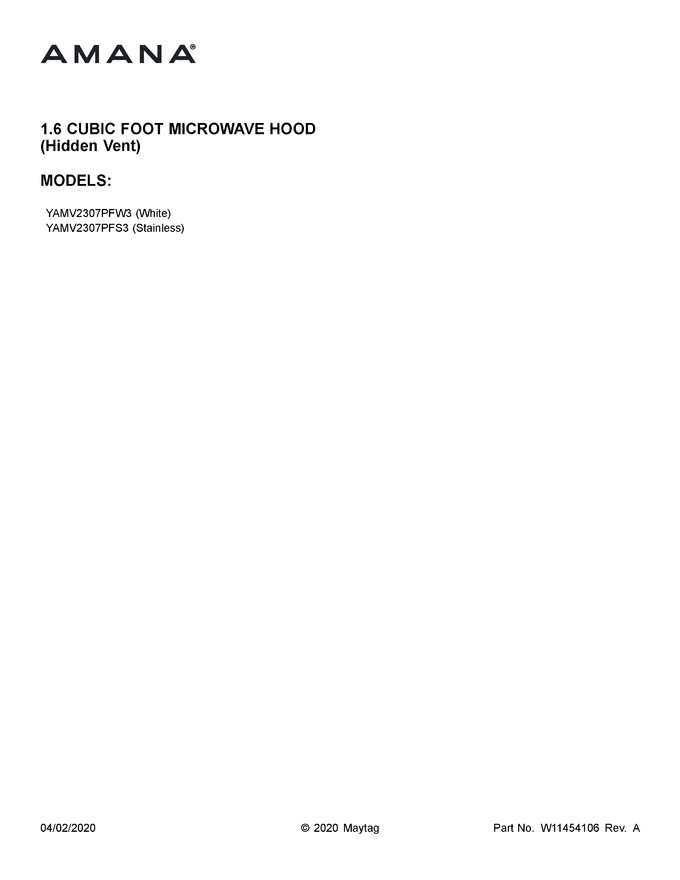 Diagram for YAMV2307PFS3