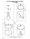 Diagram for 05 - Agitator, Basket And Tub Parts