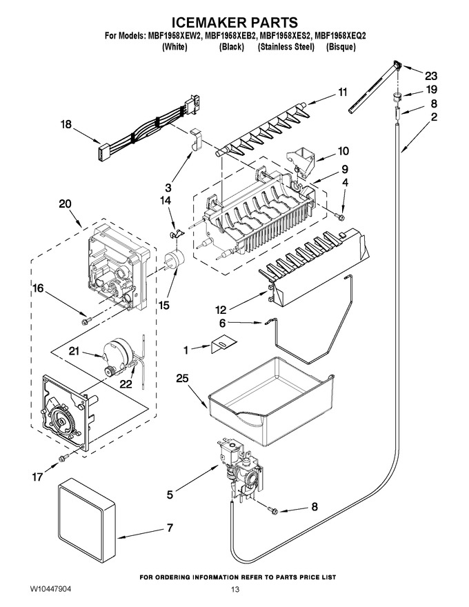 Diagram for MBF1958XEW2