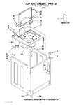 Diagram for 01 - Top And Cabinet Parts